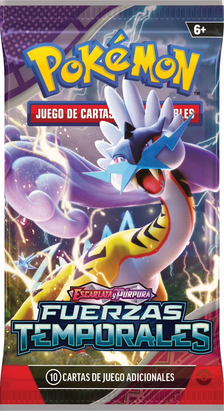 Pokemon TCG Escarlata y Purpura: Fuerzas Temporales - Booster En Español