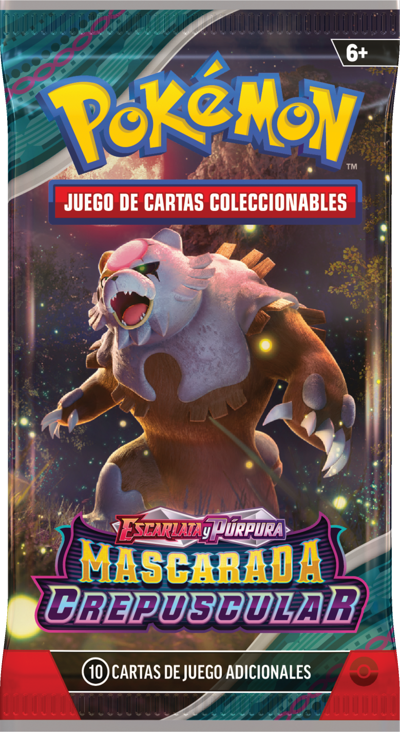 Pokemon TCG Escarlata y Purpura: Mascarada Crepuscular - Booster En Español