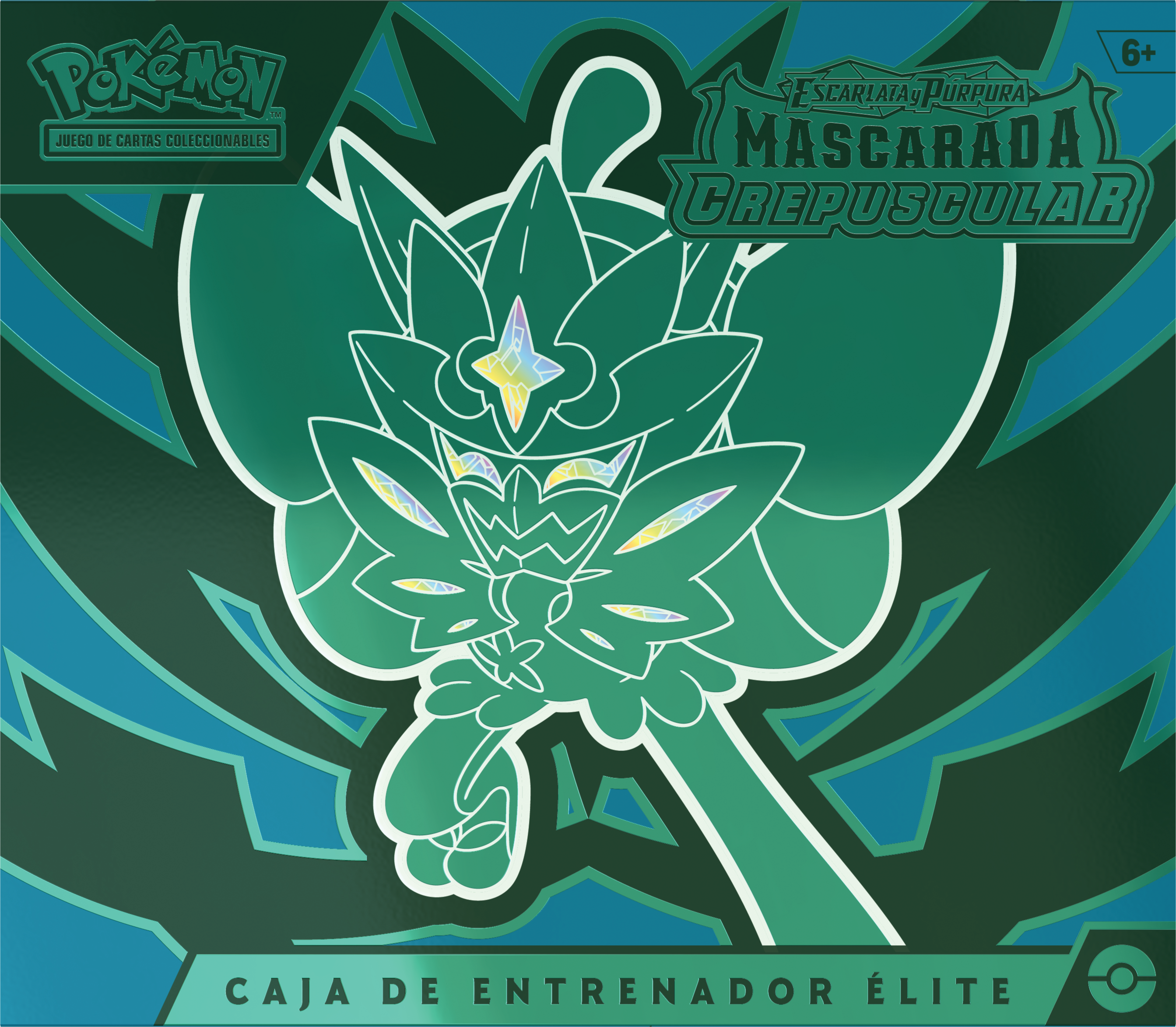 Pokemon TCG Escarlata y Purpura: Mascarada Crepuscular - Elite Trainer Box Ogerpon En Español