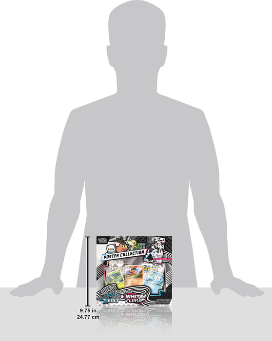 Pokemon TCG Scarlet & Violet: Black Bolt & White Flare - Unova Poster Collection en Ingles