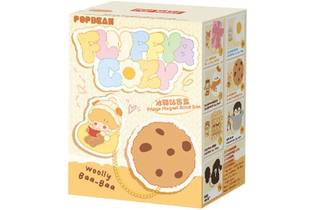 POP MART: POP BEAN - Fluffy & Cozy Series  - Fridge Magnet Blind Box