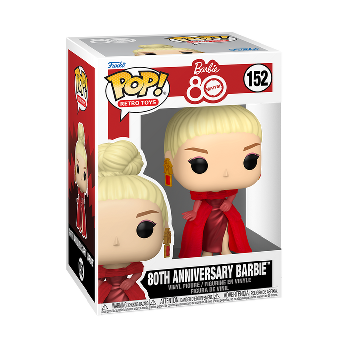 Funko Pop Retro Toy: Mattel 80 Aniversario - Barbie