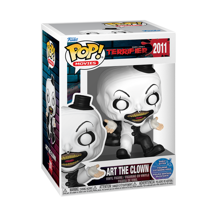 Funko Pop Movies: Terrifier - Art The Clown sentado