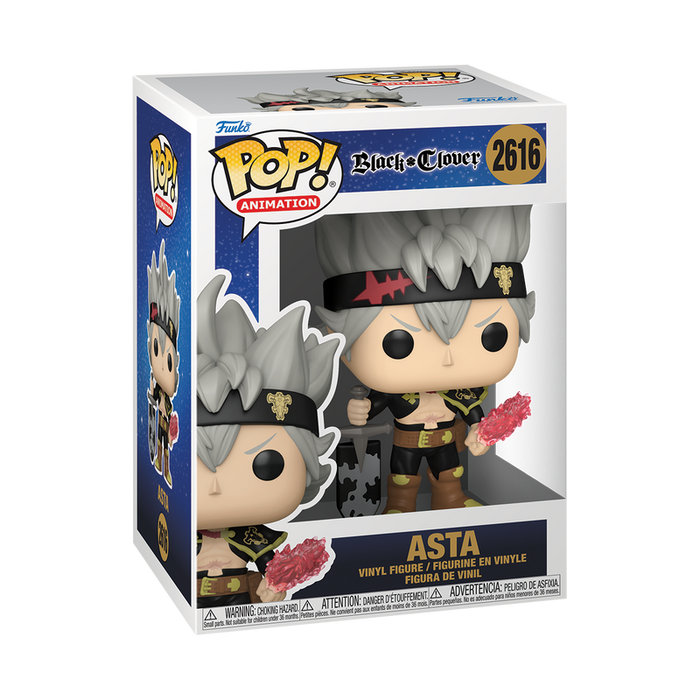 Funko Pop Animation: Black Clover Season 2 - Asta Time Skip