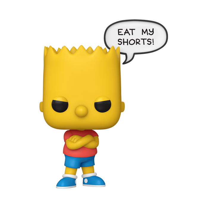 Funko Pop Sayings: Los Simpson - Bart Eat My Short Specialty Series
