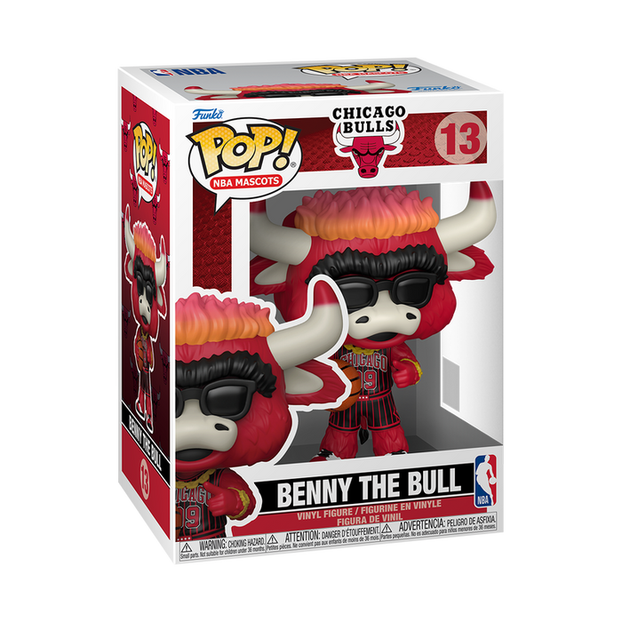 Funko Pop NBA Mascots: Bulls - Benny The Bull
