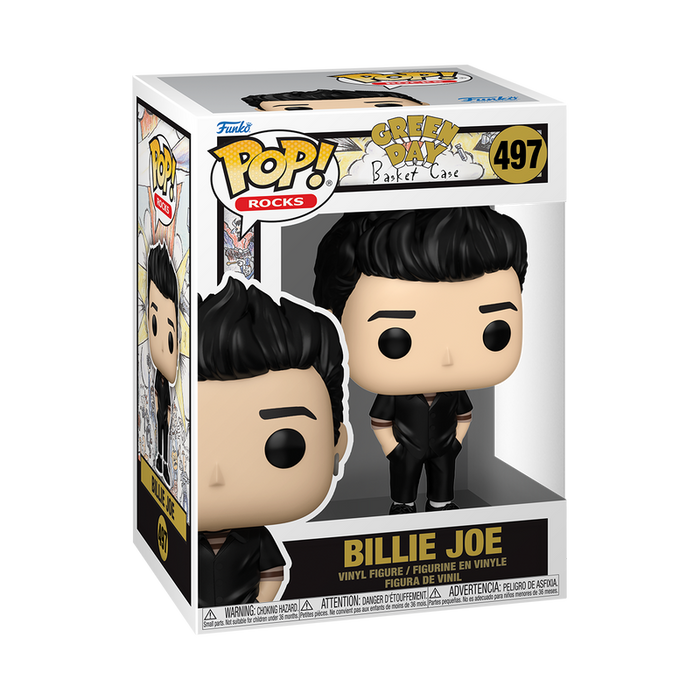 Funko Pop Rocks: Green Day - Basket Case Billie Joe