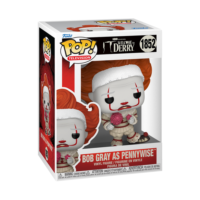 Funko Pop TV: It Welcome To Derry - Bob Gray como Pennywise