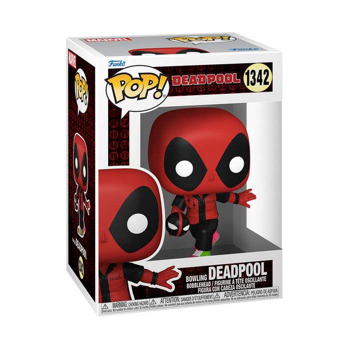 Funko Pop Marvel: Deadpool - Deadpool Atuendo De Boliche
