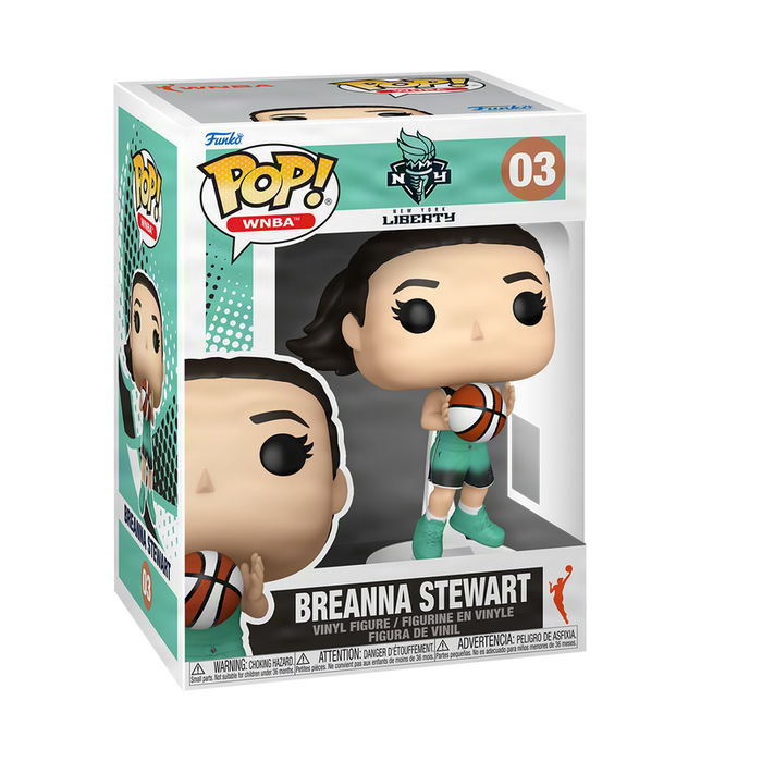 Funko Pop Women NBA: Liberty - Breanna Stewart