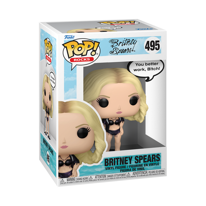 Funko Pop Sayings: Britney Spears - Work Bitch