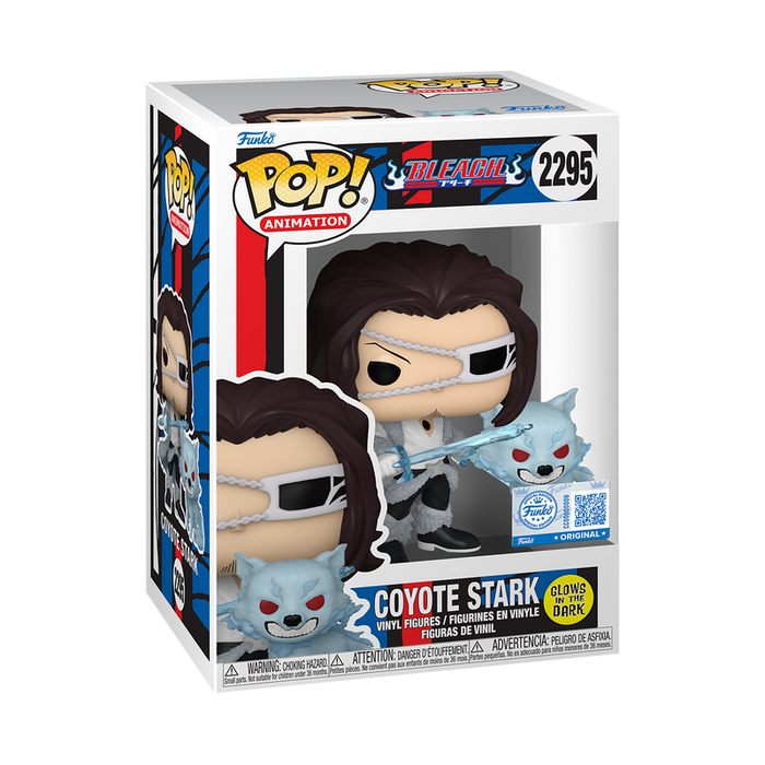 Funko Pop & Buddy: Bleach - Coyote Stark Resurreccion Glow Exclusivo
