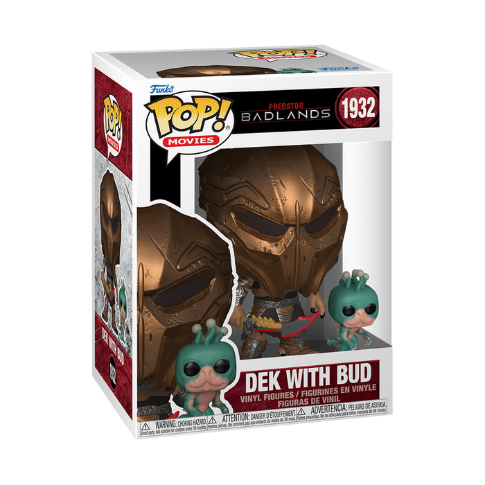 Funko Pop & Buddy: Predator Badlands - Dek con Bud