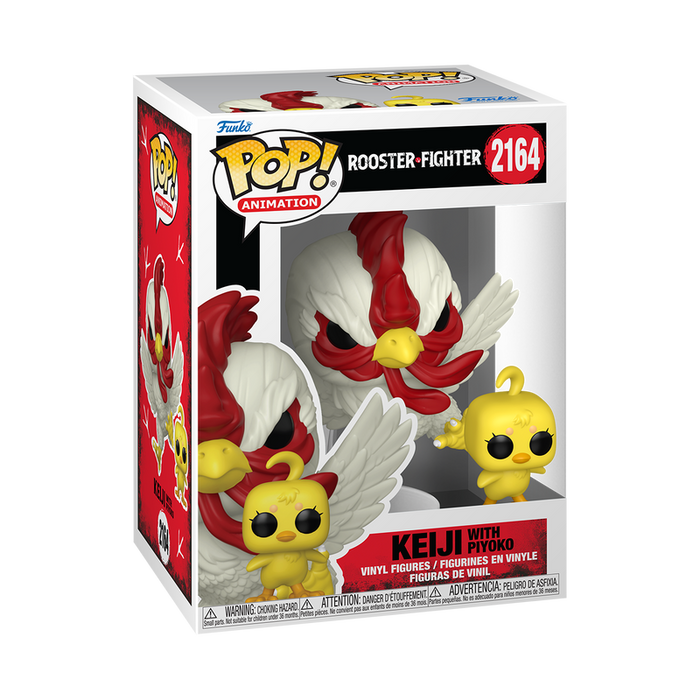 Funko Pop & Buddy: Rooster Fighter - Keiji y Piyoko