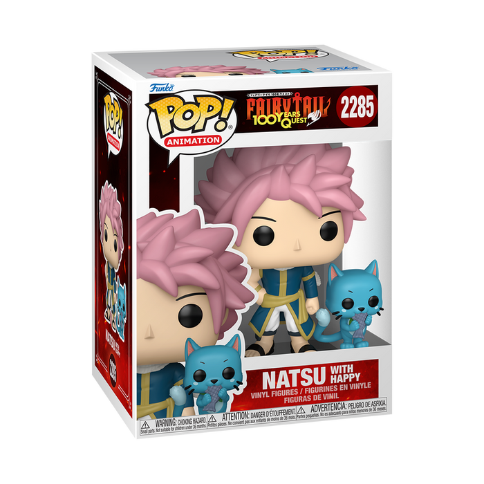 Funko Pop & Buddy: Fairy Tail 100 Years Quest - Natsu y Happy