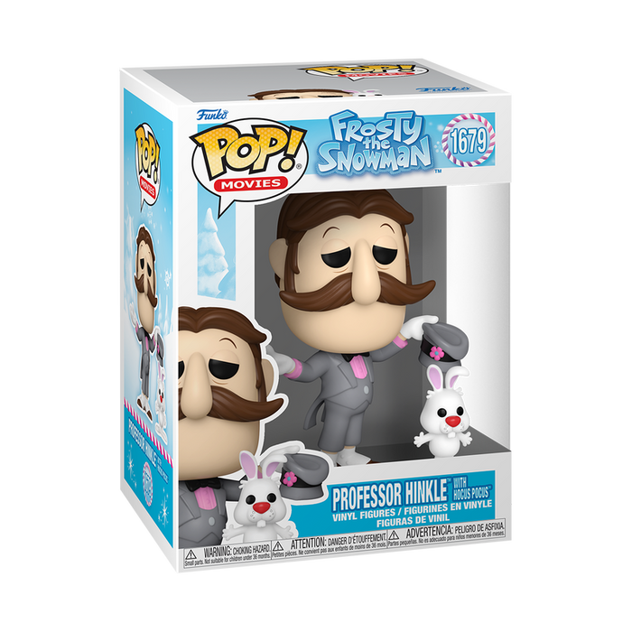 Funko Pop & Buddy: Frosty The Snowman - Prof Hinkle y Hocus Pocus