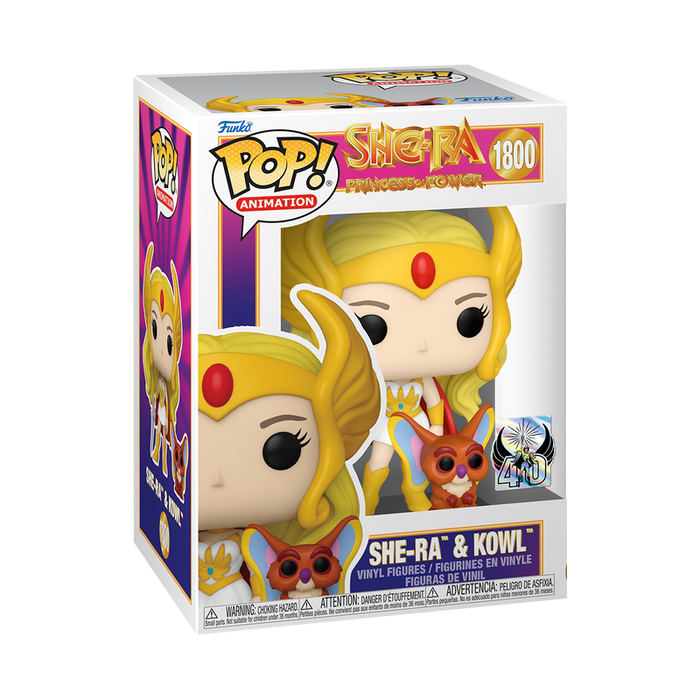 Funko Pop & Buddy: She Ra 40 Aniversario - She Ra con Kowl