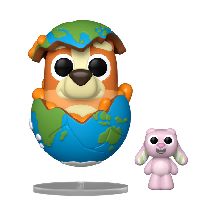 Funko Pop & Buddy: Bluey - Bingo con Floppy