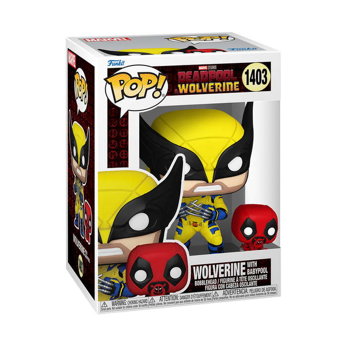 Funko Pop & Buddy: Deadpool y Wolverine - Wolverine y Babypool