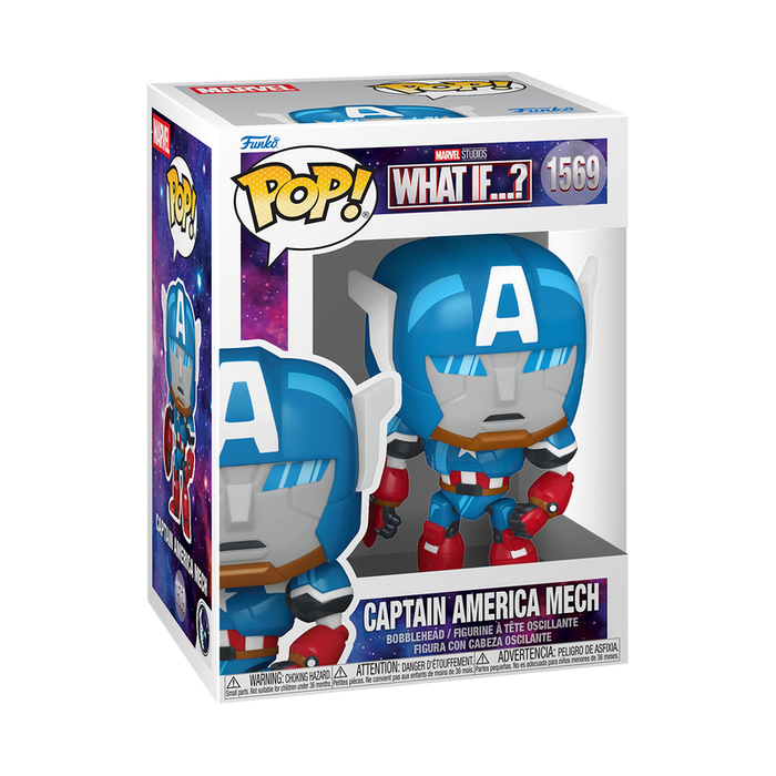 Funko Pop Marvel: What If - Capitan America Mech