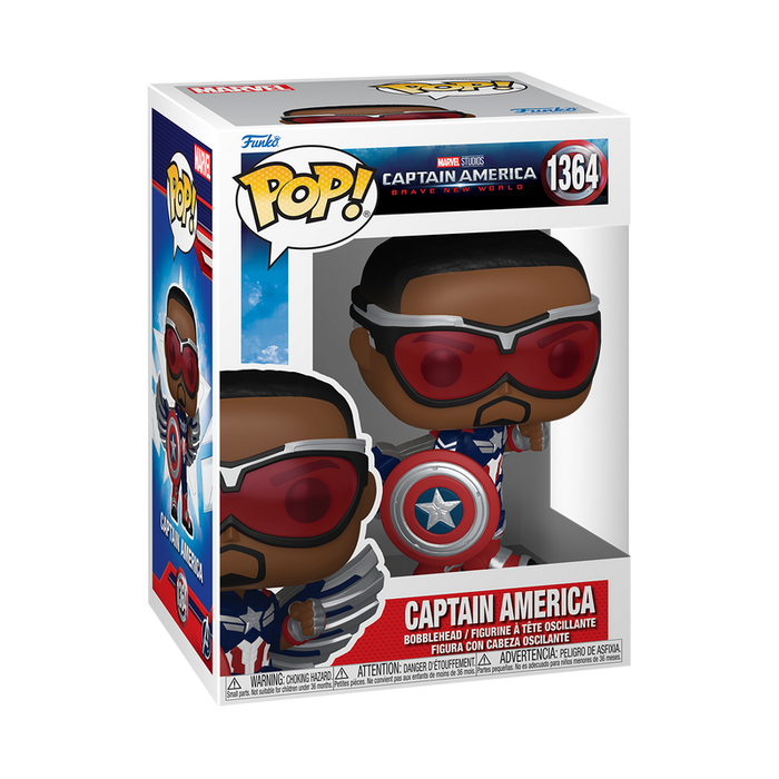 Funko Pop Marvel: Capitan America: Brave New World - Capitan America