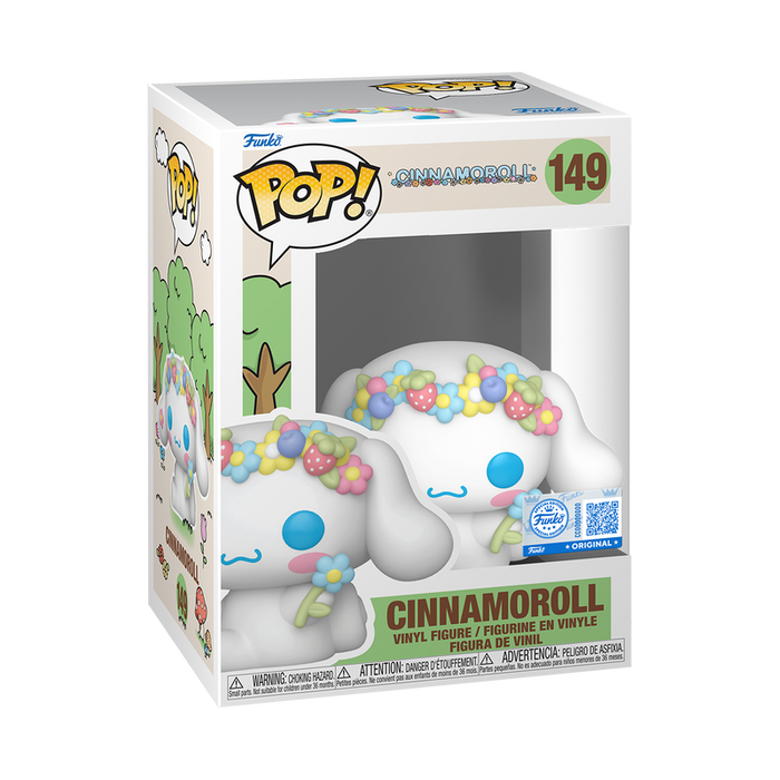 Funko Pop Sanrio: Hello Kitty - Cinnamoroll con flor Exclusivo