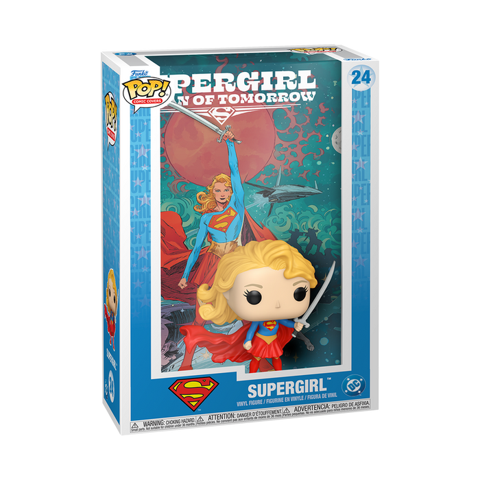 Funko Pop Comic Cover: Dc - Supergirl - Mujer del Mañana