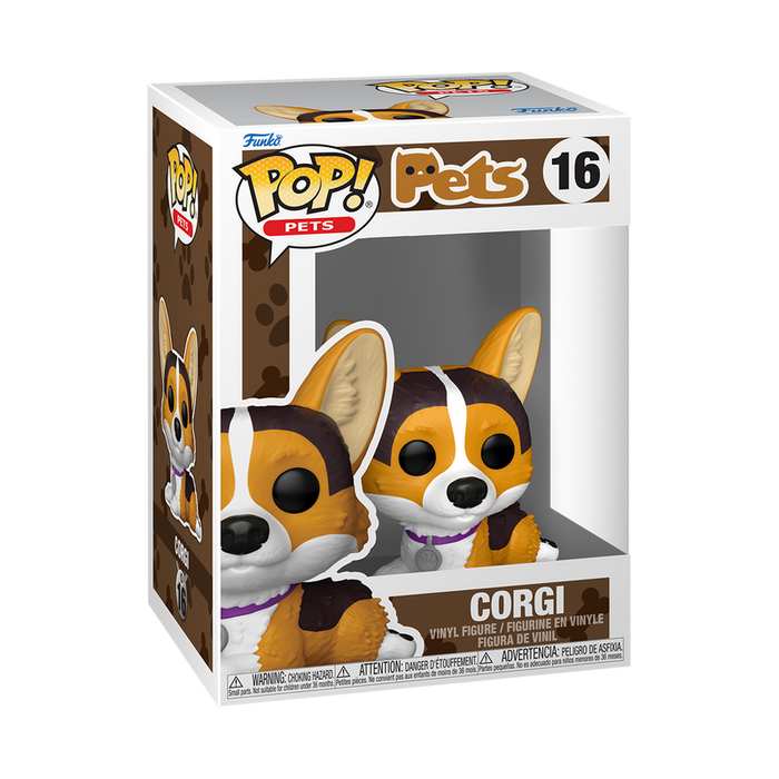 Funko Pop Pets: Macotas - Corgi