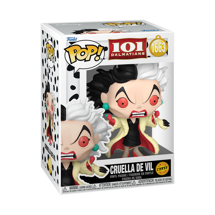 Funko Pop Disney: 101 Dalmatas - Cruella De Vil