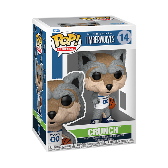 Funko Pop NBA Mascots: Wolves - Crunch The Wolf