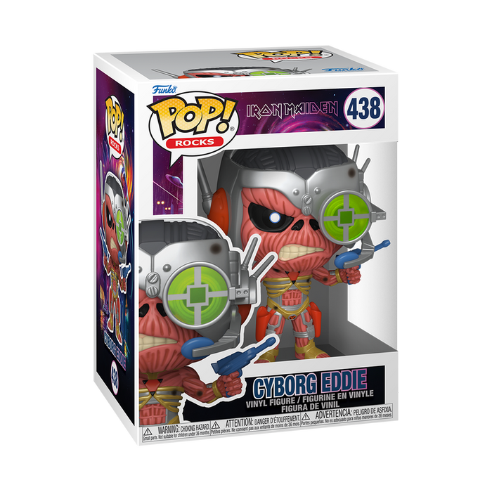Funko Pop Rocks: Iron Maiden - Cyborg Eddie