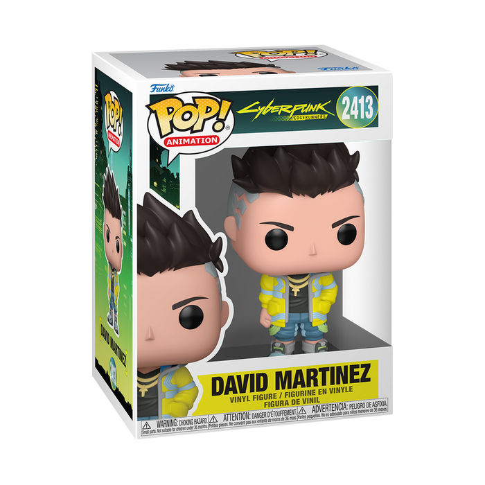 Funko Pop Animation: Cyberpunk Edgerunners - David