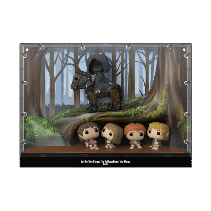 Funko Pop Moments Deluxe: The Lord Of The Rings La Comunidad del anillo - Hobbits y Nazgoul