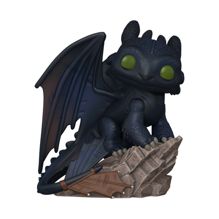 Funko Pop Deluxe: Como Entrenar A Tu Dragon Live Action - Chimuelo