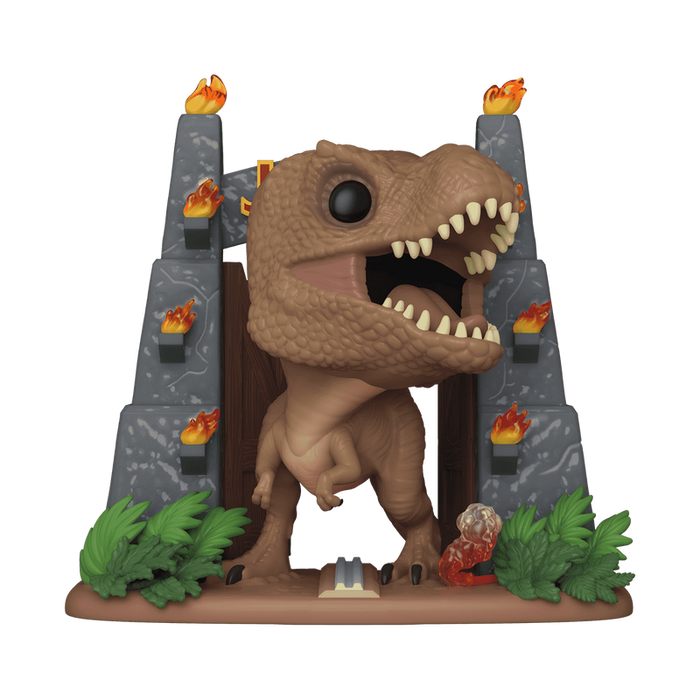 Funko Pop Deluxe: Jurassic Park - T-Rex con Puertas Exclusivo