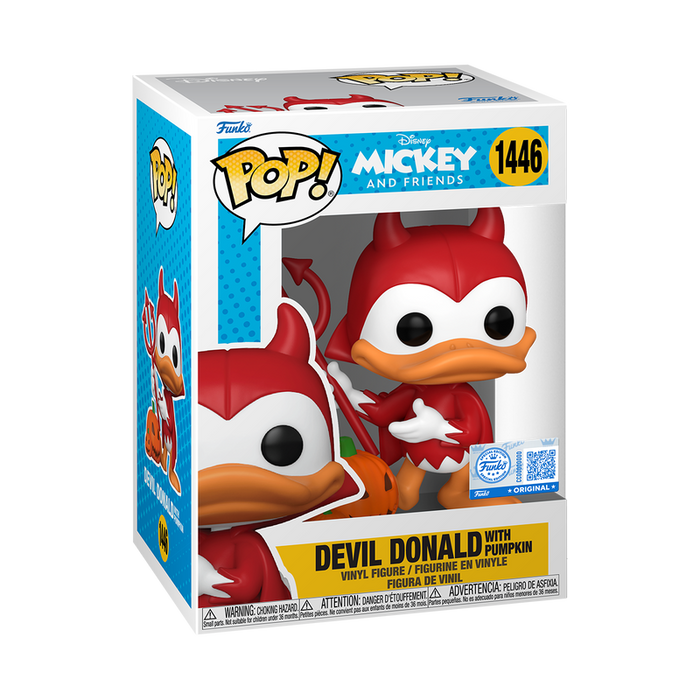 Funko Pop Disney: Mickey & Friends - Pato Donald Diablo Specialty