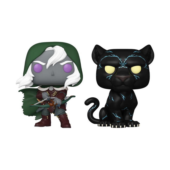 Funko Pop Games: Dungeons And Dragons - Drizzt y Guenhwyvar 2 Pack