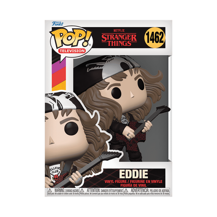 Funko Pop TV: Stranger Things S4 - Eddie Con Guitarra