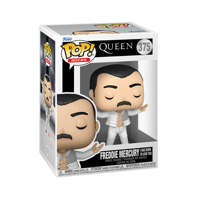 Funko Pop Rocks: Queen - Freddy Mercury I Was Born To Love You