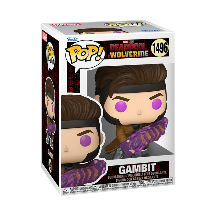 Funko Pop Marvel: Deadpool y Wolverine - Gambito