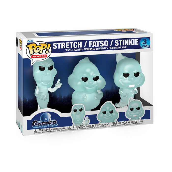 Funko Pop Movies: Gasparin 30 Aniversario - Latigo, Tufo y Gordi 3 Pack