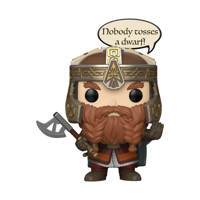 Funko Pop Sayings: The Lord of the RingsÂ - Gimli