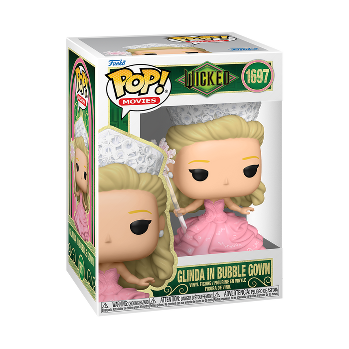 Funko Pop Movies: Wicked - Glinda Con Vestido De burbujas