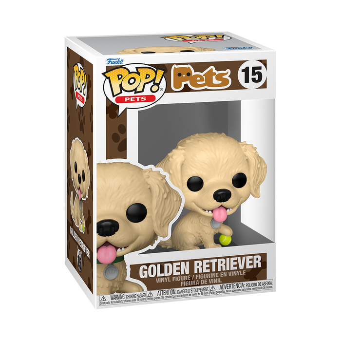 Funko Pop Pets: Macotas - Golden Retriever