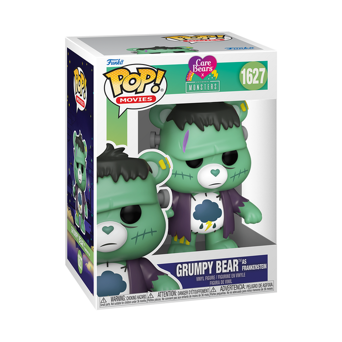 Funko Pop Movies: Universal Monsters X Care Bears - Gruñonsito Como Frankenstein