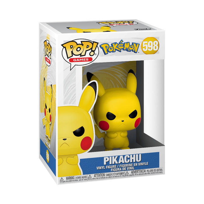 Funko Pop Games: Pokemon - Pikachu Enojado
