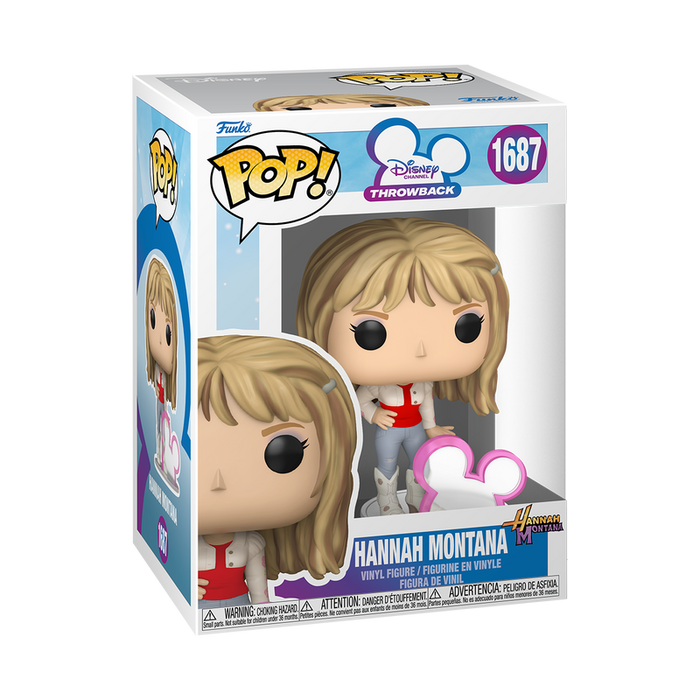 Funko Pop Disney: Hannah Montana - Hannah con Iconos de Disney
