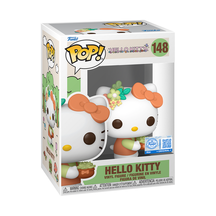 Funko Pop Sanrio: Hello Kitty - Hello Kitty con planta Exclusivo
