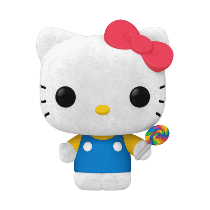 Funko Pop Sanrio: Hello Kitty - Hello Kitty con lolli Flocked Exclusivo