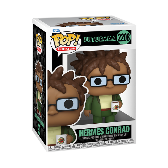 Funko Pop Animation: Futurama - Hermes con taza
